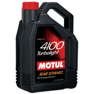 Моторное масло MOTUL 4100 Turbolight 4литра