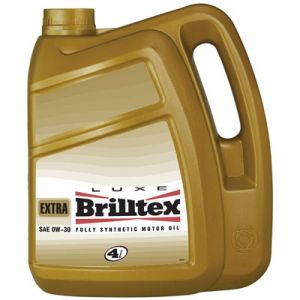 Синтетическое моторное масло LUXE BRILLTEX Extra 0W-30, 4 литра