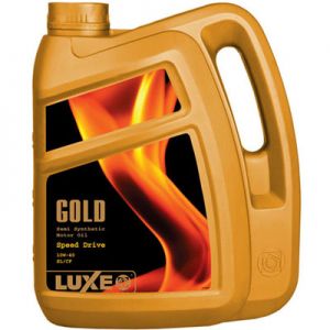 Полусинтетическое моторное масло LUXE GOLD Speed Drive 10W-40, 4 литра