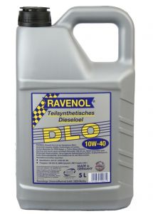 Моторное масло RAVENOL DLO 10W-40, 5 литров