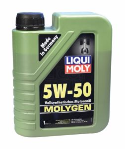 Синтетическое моторное масло LIQUI MOLY Molygen 5W-50, 1 литр