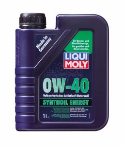 Синтетическое моторное масло LIQUI MOLY Synthoil Energy 0W-40, 1литр