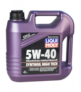 Синтетическое моторное масло LIQUI MOLY Synthoil High Tech 5W-40, 4литра