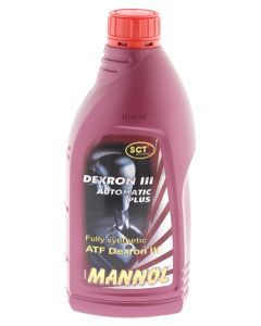 Универсальное синтетическое трансмиссионное масло MANNOL DEXRON III AUTOMATIC PLUS, 1 литр.