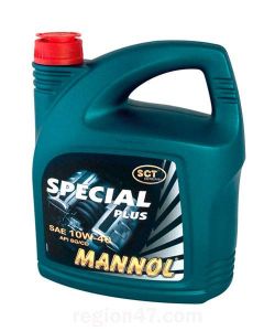 Масло моторное MANNOL SPECIAL Plus 10W-40, 5литров