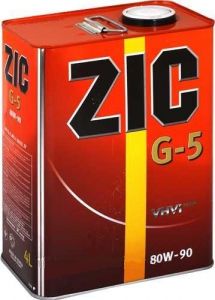 Полусинтетическое трансмиссионное масло ZIC G-5 4литра